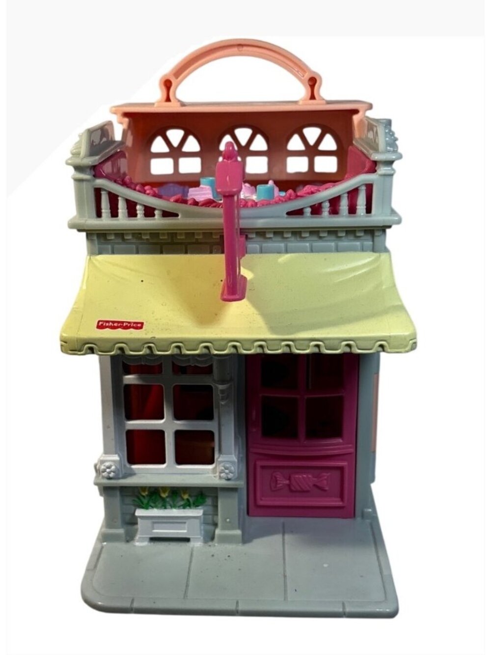 Fisher Price Sweet Streets Candy Shop & Dance Studio 2001 No Accessories
